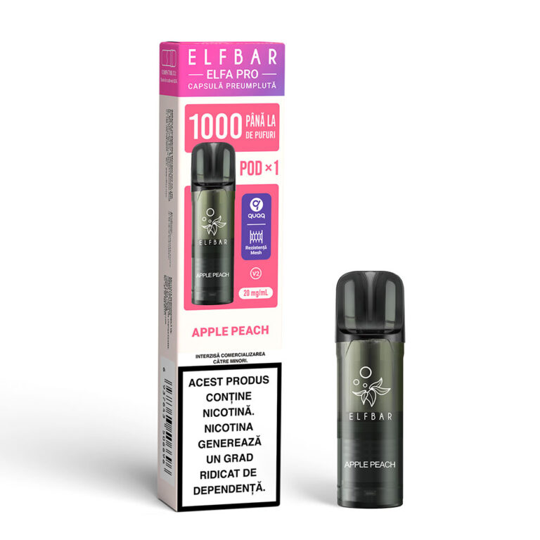 ELFBAR ELFA PRO V2 Pod - Apple Peach Box