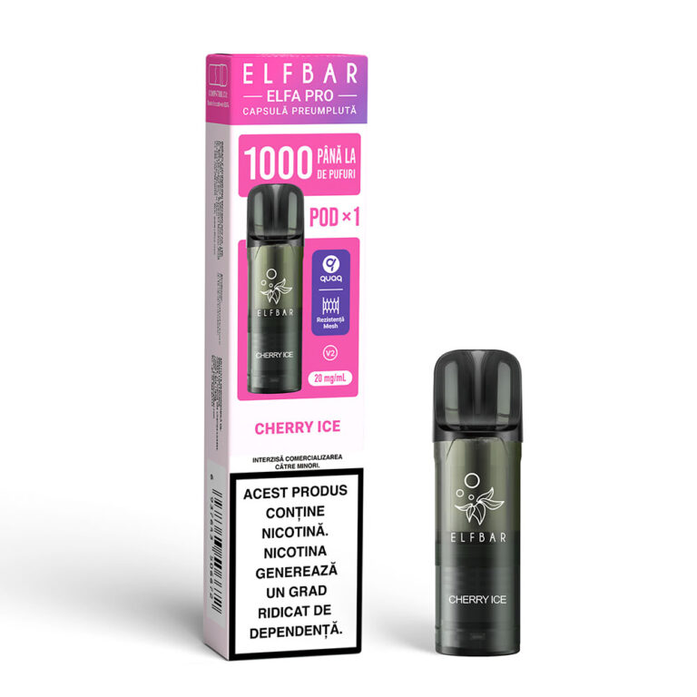 ELFBAR ELFA PRO V2 Pod - Cherry Ice Box