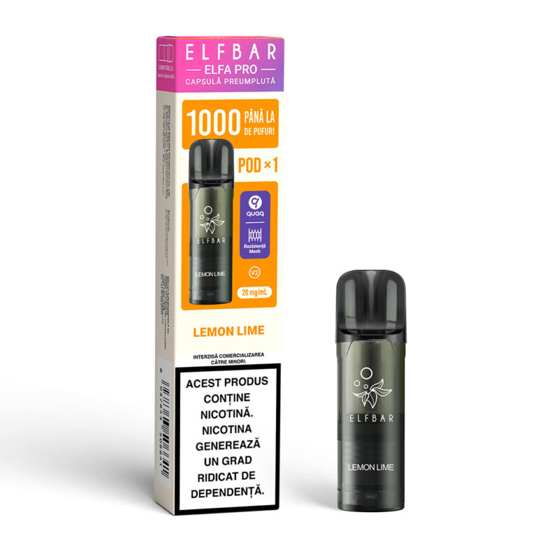 ELFBAR ELFA PRO V2 Pod - Lemon Lime Box