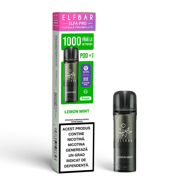 ELFBAR ELFA PRO V2 Pod - Lemon Mint Box