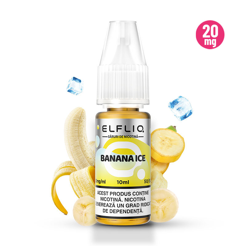 ELFBAR ELFLIQ Banana Ice 20mg