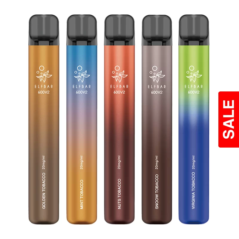 ELFBAR-600v2-Tobacco-Multipack-2 ELFBAR 600V2 - Tobacco 5 Pack - imagine 1